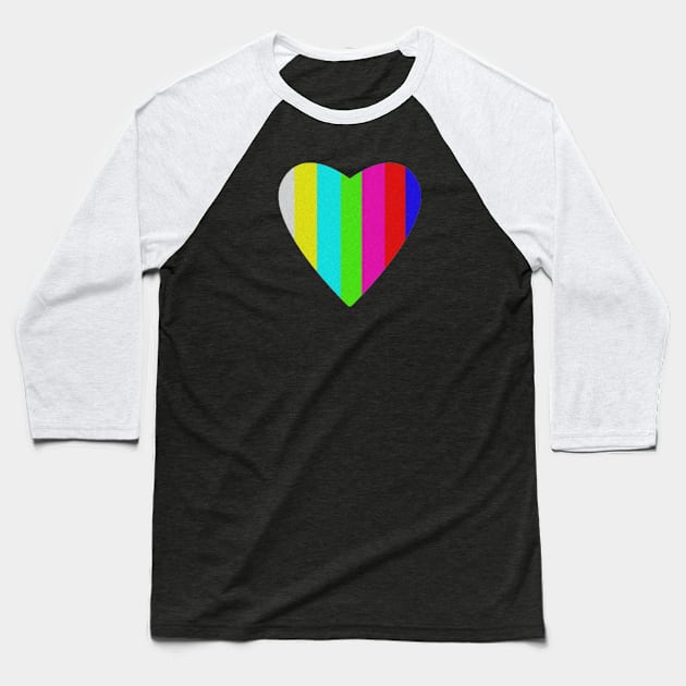 "No signal love" Valentines Day Baseball T-Shirt by retroprints